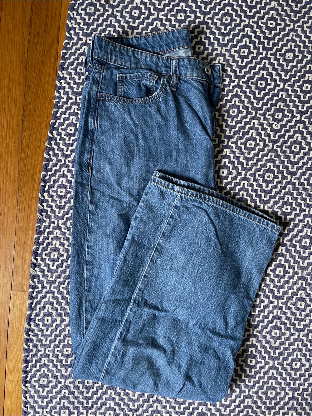 Rag & Bone Lori mid-rise wide leg Denim Jeans